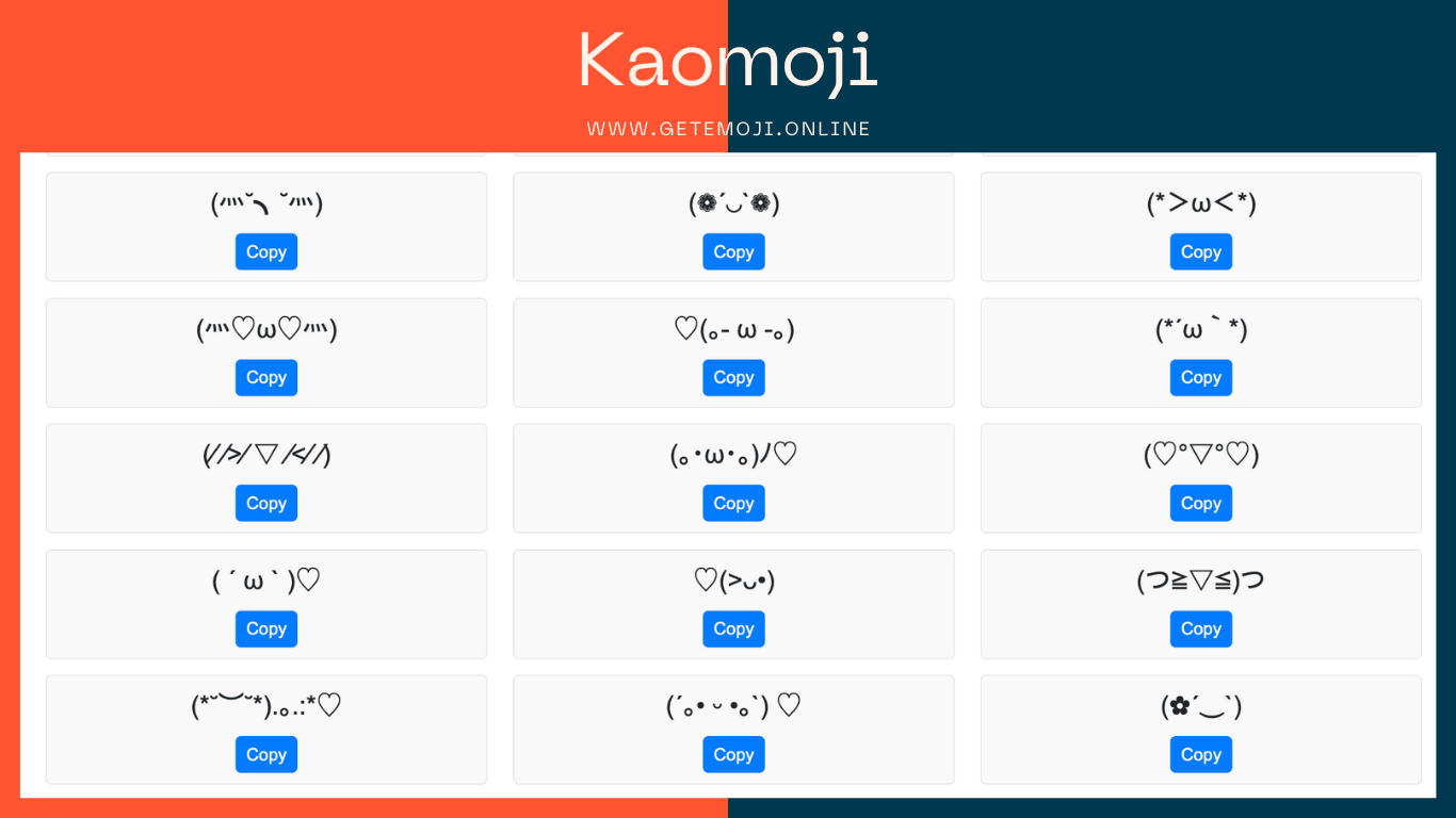 Kaomojis Collection